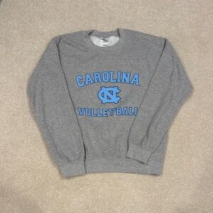 Gildan Gray Carolina Volleyball Sweatshirt